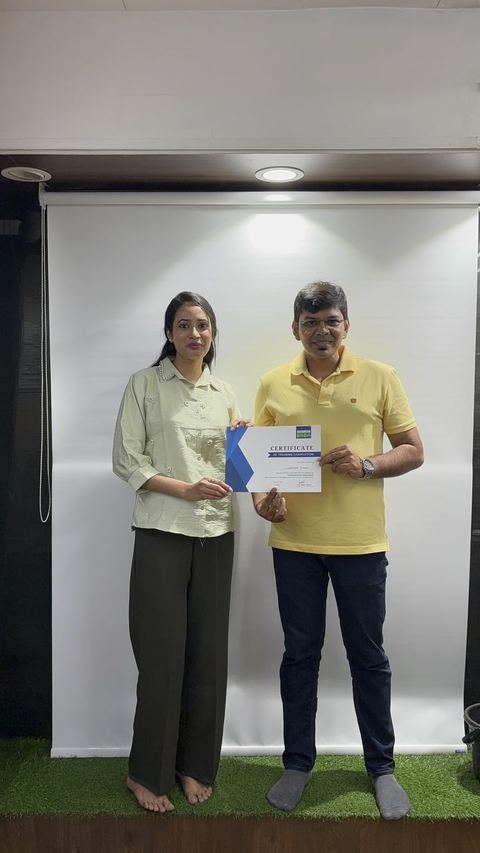 Certificate handover, October 2026 batch